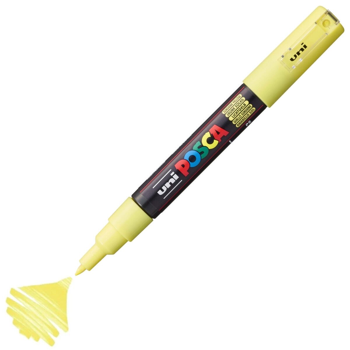 Uni Posca Marker PC-1M Extra Fine 0.7mm Sunshine Yellow