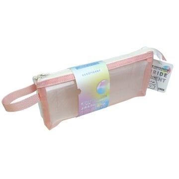 Art Elegant Mesh File Dosya 2 Gözlü A6 Pembe Beyaz