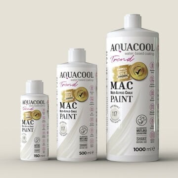 Aquacool Multi Akrilik Boya 150ml 117 Eski Beyaz