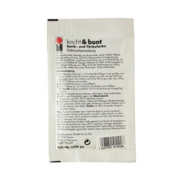 Marabu Toz Kumaş Boyası 25gr 34 Bordeaux