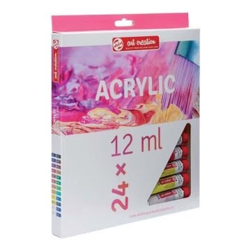 Art Creation Akrilik Boya 12ml x 24 Renk Set