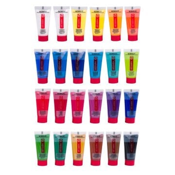 Art Creation Akrilik Boya 12ml x 24 Renk Set