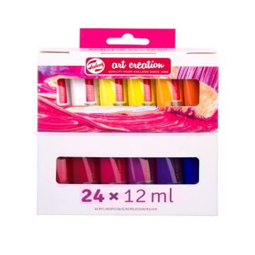 Art Creation Akrilik Boya 12ml x 24 Renk Set