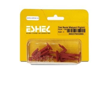 Eshel Maket Tek Renk İtfaiyeci Figürü 1/50 3lü