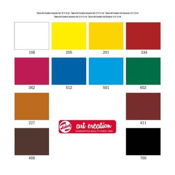 Art Creation Guaj Boya 12ml x 12 Renk Set