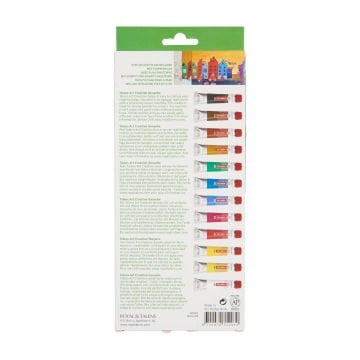 Art Creation Guaj Boya 12ml x 12 Renk Set