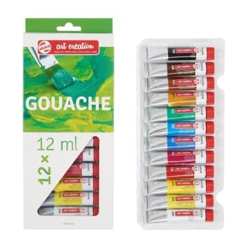 Art Creation Guaj Boya 12ml x 12 Renk Set