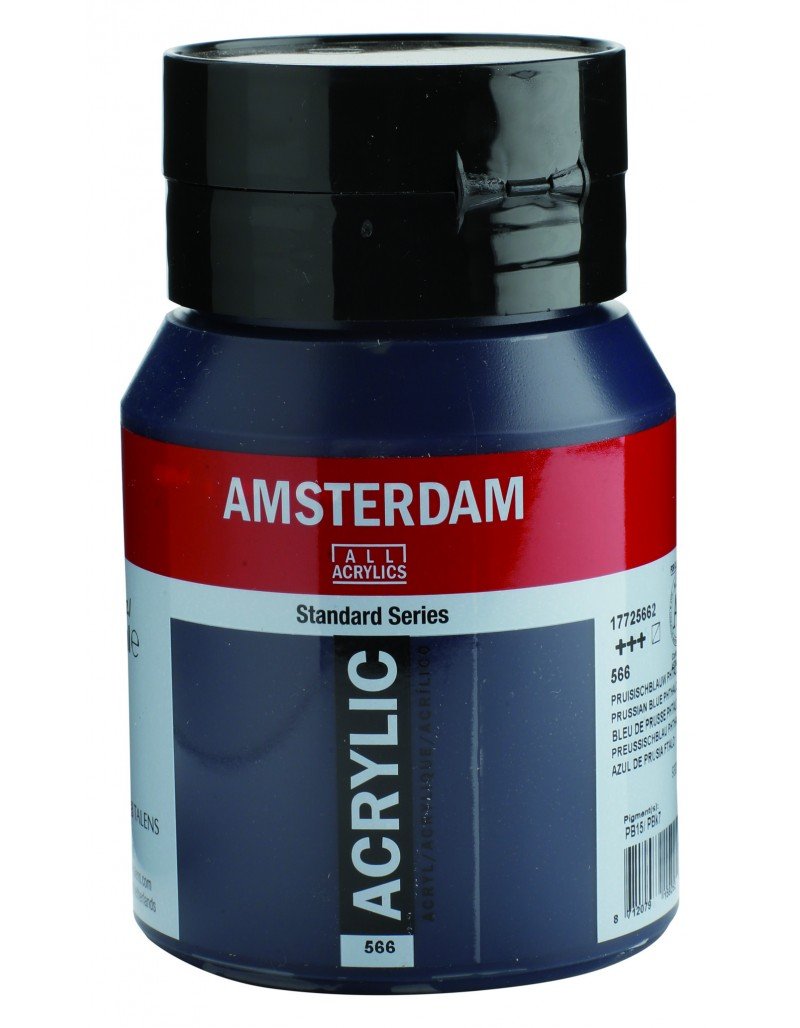 Amsterdam Akrilik Boya 500ml 566 Prussian Blue Ph