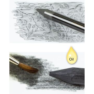 Faber Castell Pitt Monochrome Grafit Tebeşir 6B