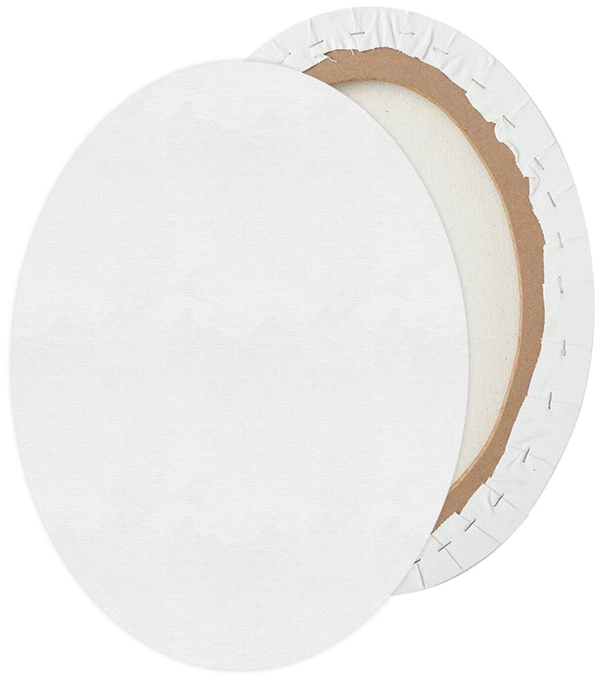 Art İstanbul Profesyonel Elips Daire Tuval 50x60mm 12mm Standart