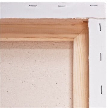 Art İstanbul Profesyonel Elips Daire Tuval 50x60mm 12mm Standart