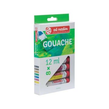 Art Creation Guaj Boya 12ml x 8 Renk Set