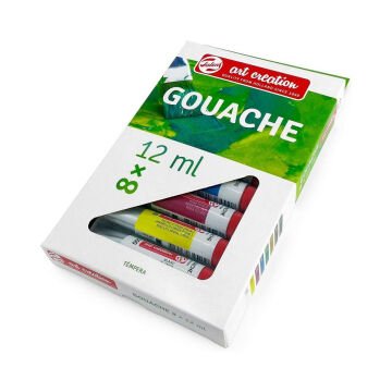Art Creation Guaj Boya 12ml x 8 Renk Set