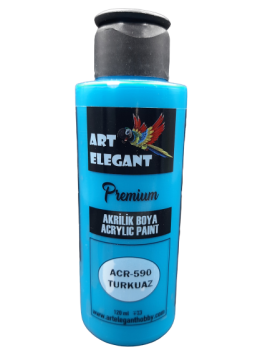 Art Elegant Akrilik Boya 120ml Acr-590 Turkuaz