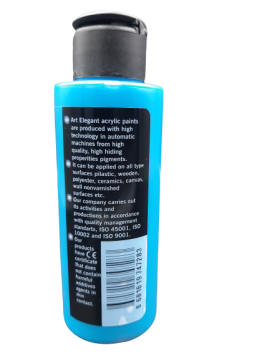 Art Elegant Akrilik Boya 120ml Acr-590 Turkuaz