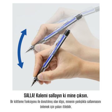 Tombow Mono Graph Dusty Mekanik Kurşun Kalem 0.5mm Olive Green