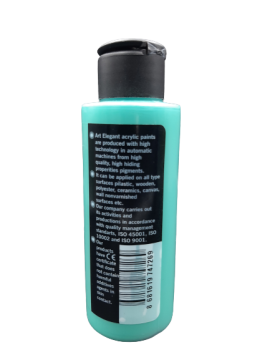 Art Elegant Akrilik Boya 120ml Acr-640 Turkuaz Yeşil