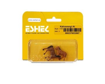 Eshel Maket Kahverengi At 1/100 2li