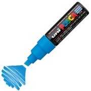 Uni Posca Marker Pc-8k Bold 8.0 Mm Light Blue