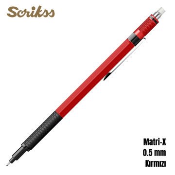 Scrikss Office Versatil Kalem Matri-X 0.5mm Kırmızı