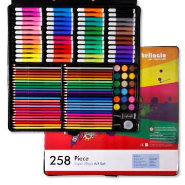 Art Elegant Mega Boyama Seti Çantalı 258li