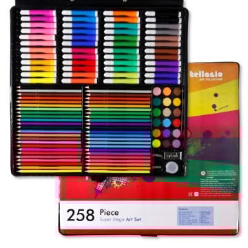 Art Elegant Mega Boyama Seti Çantalı 258li