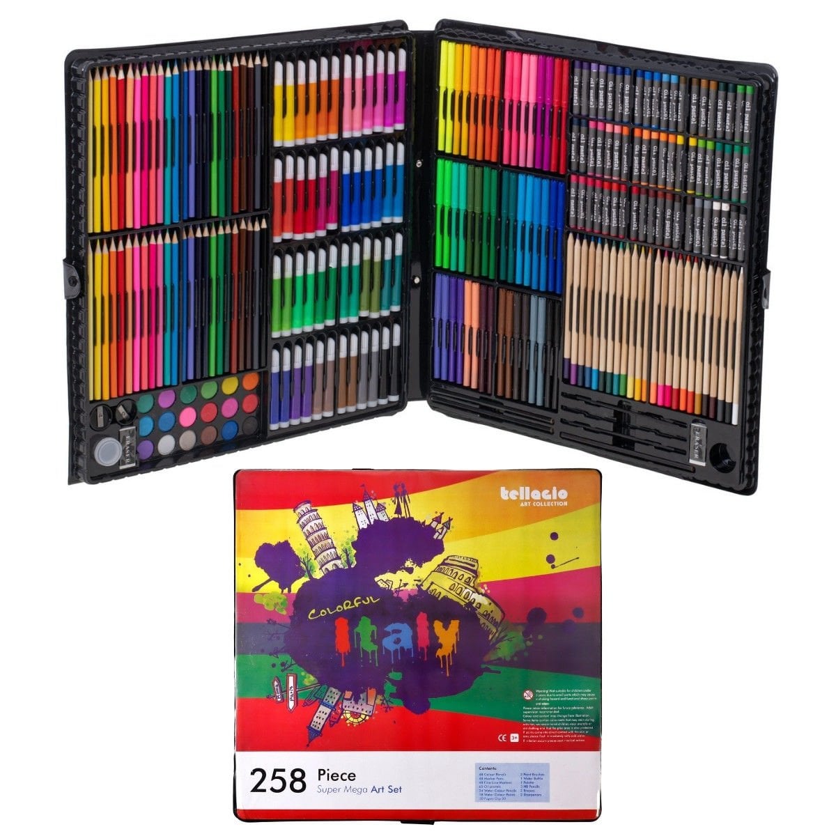 Art Elegant Mega Boyama Seti Çantalı 258li