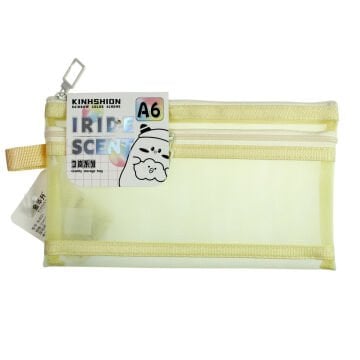 Art Elegant Mesh File Dosya 2 Gözlü A6 Sarı