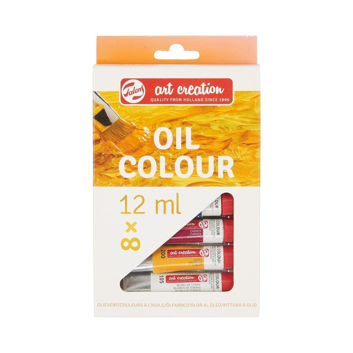 Art Creation Yağlı Boya 12ml x 8 Renk Set