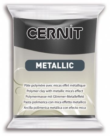 Cernit Metallic Polimer Kil 56gr 169 Hematite