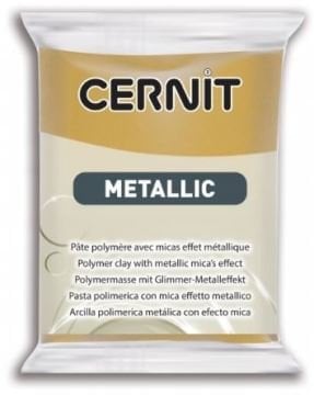 Cernit Metallic Polimer Kil 56gr 053 Rich Gold