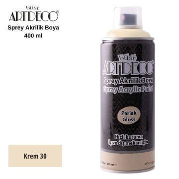 Artdeco Akrilik Sprey Boya 400ml 030 Krem