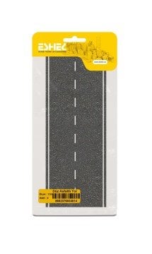 Eshel Maket Düz Asfaltlı Yol 1/50 2li