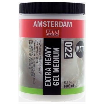 Amsterdam Extra Heavy Gel Medium Mat 022 1000ml