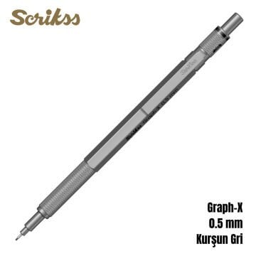 Scrikss Versatil Kalem Graph-X 0.5mm Kurşun Gri
