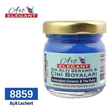 Art Elegant Seramik Ve Çini Boya 40gr 8859 Açık Lacivert