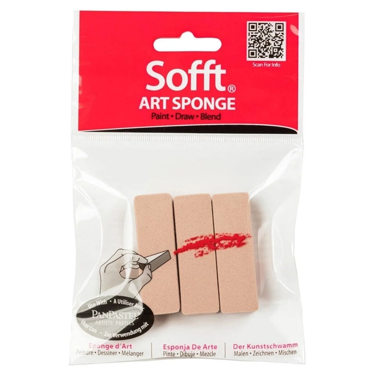 Pan Pastel Sofft Sünger Flat 3lü