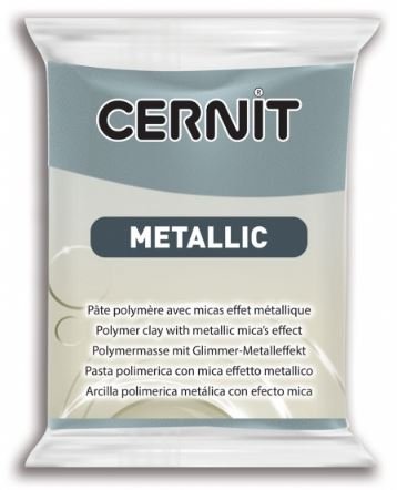 Cernit Metallic Polimer Kil 56gr 167 Steel