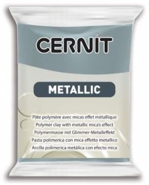 Cernit Metallic Polimer Kil 56gr 167 Steel