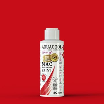 Aquacool Multi Akrilik Boya 150ml 421 Bayrak Kırmızı