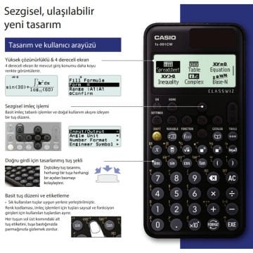 Casio Hesap Makinası Bilimsel Fonksiyonlu Fx-991CW Pembe