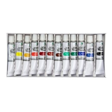 Maries Akrilik Boya 12x12ml Renk Set