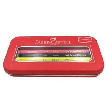 Faber Castell Boya Kalemi Metal Hediye Seti 8 Renk Parça