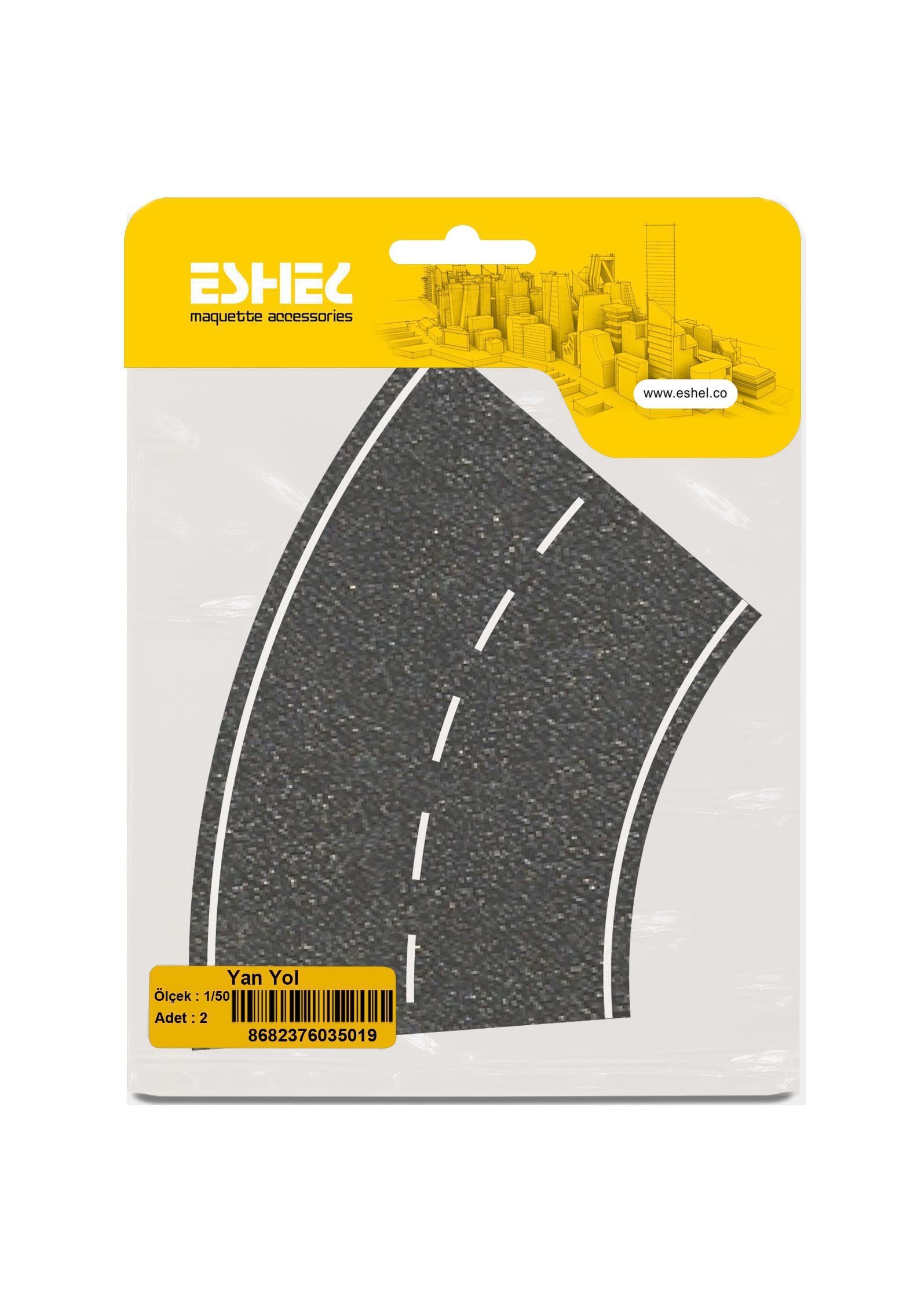 Eshel Maket Yan Yol 1/50 2li