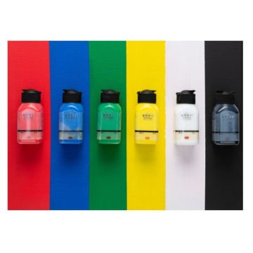 Artdeco Akrilik Boya 6x75ml Canlı Renkler