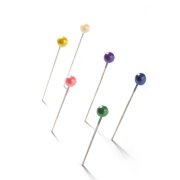 Mas Renkli Başlı Toplu iğne 32mm