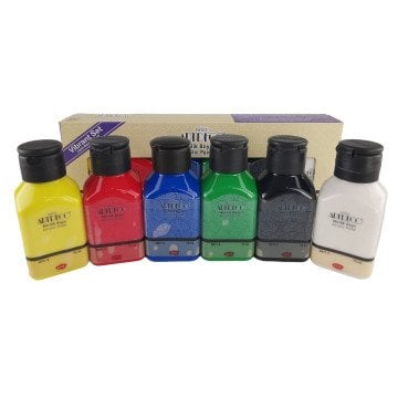 Artdeco Akrilik Boya 6x75ml Canlı Renkler
