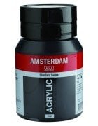 Amsterdam Akrilik Boya 500ml 702 Lamp Black