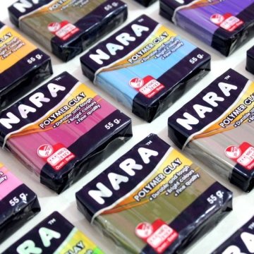 Nara Polimer Kil 55gr PM24 Black