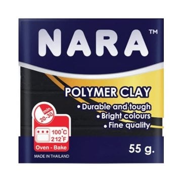 Nara Polimer Kil 55gr PM24 Black